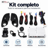 Cámara 360 3D AI para Toyota - contenido del kit: cámaras, cableado, módulo y accesorios - Importoyota Colombia