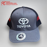 Gorra con logos Toyota