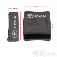 Funda protectora de manijas de techo Logo Toyota set x 2 unidades