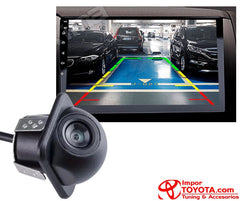 Cámara Domo HD 180° Reversa Universal para Toyota