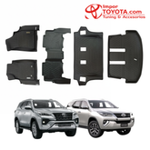 Tapete termoformado 5D - Toyota Fortuner 1+2+3 Fila + Baul 2006/2024+