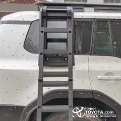 Parrilla con escalera lateral Aluminio - Toyota Prado LC250 2024/2025+