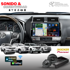 Radio Android 14.0 para Toyota 4Runner