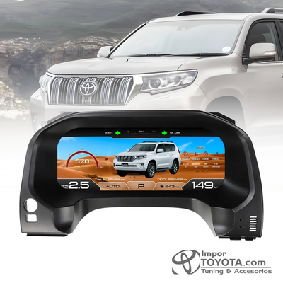Tacometro Digital LCD para Toyota Prado 2010-2025