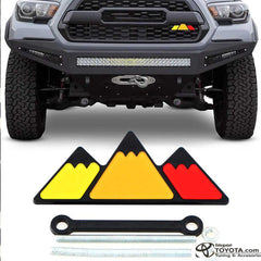 Emblema Bandera montaña TRD para persiana frontal