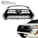 Persiana Cromada Toyota Hilux Revo 2021-2025 - Importoyota Colombia