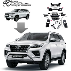 Transformacion Cambio de frente Fortuner 2017 -2020 a 2024