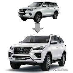 Transformacion Cambio de frente Fortuner 2017 -2020 a 2024