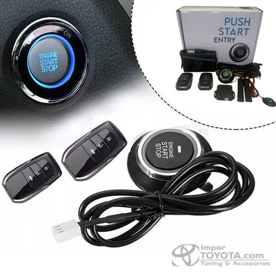 Botón de encendido electrónico Toyota