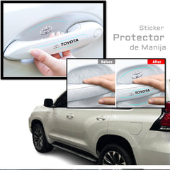 Set ppf protector para puerta y manijas Logo Toyota
