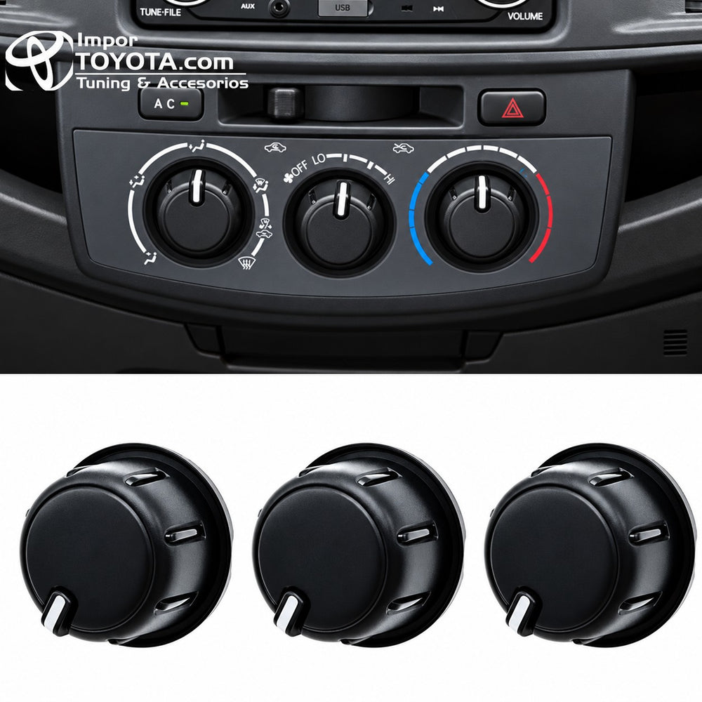 Perilla Aire Acondicionado Toyota Hilux Fortuner Set x3 - Importoyota