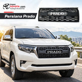 Persiana TRD Toyota Prado 2018-2024 instalada en Prado blanco - Importoyota
