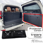 Cubierta protectora para puerta trasera Toyota Prado 2010/2023+