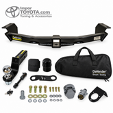 Tiro de Arrastre marca Defender - kit completo con lengüeta, bola, tornillería y estuche - Importoyota Colombia