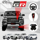 SET GR Gazoo Racing para Toyota Hilux/Fortuner 2006-2025+