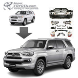 Transformacion Cambio de Frente Toyota 4Runner 2010 a 2024 Unlimited - Importoyota Colombia
