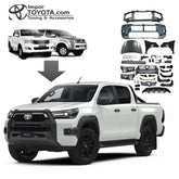 Transformacion / Cambio de Frente para Toyota Hilux Vigo 2006-2016 para Adventure