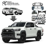 Transformacion Cambio de Frente Toyota Hilux Vigo 2006/2016 Adventure - Importoyota Colombia