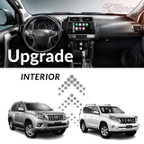 Transformacion / Cambio interior consola para Toyota Prado LC150 2010-2014 a 2024+