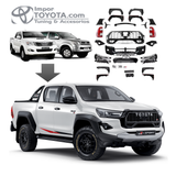 Transformación Toyota Hilux Vigo a GR Sport - Importoyota Colombia