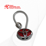 Llavero Toyota Metalico Tipo Guaya - Importoyota Colombia