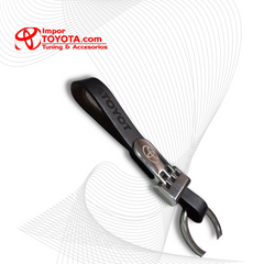 LLavero Toyota Tipo Cuero 5
