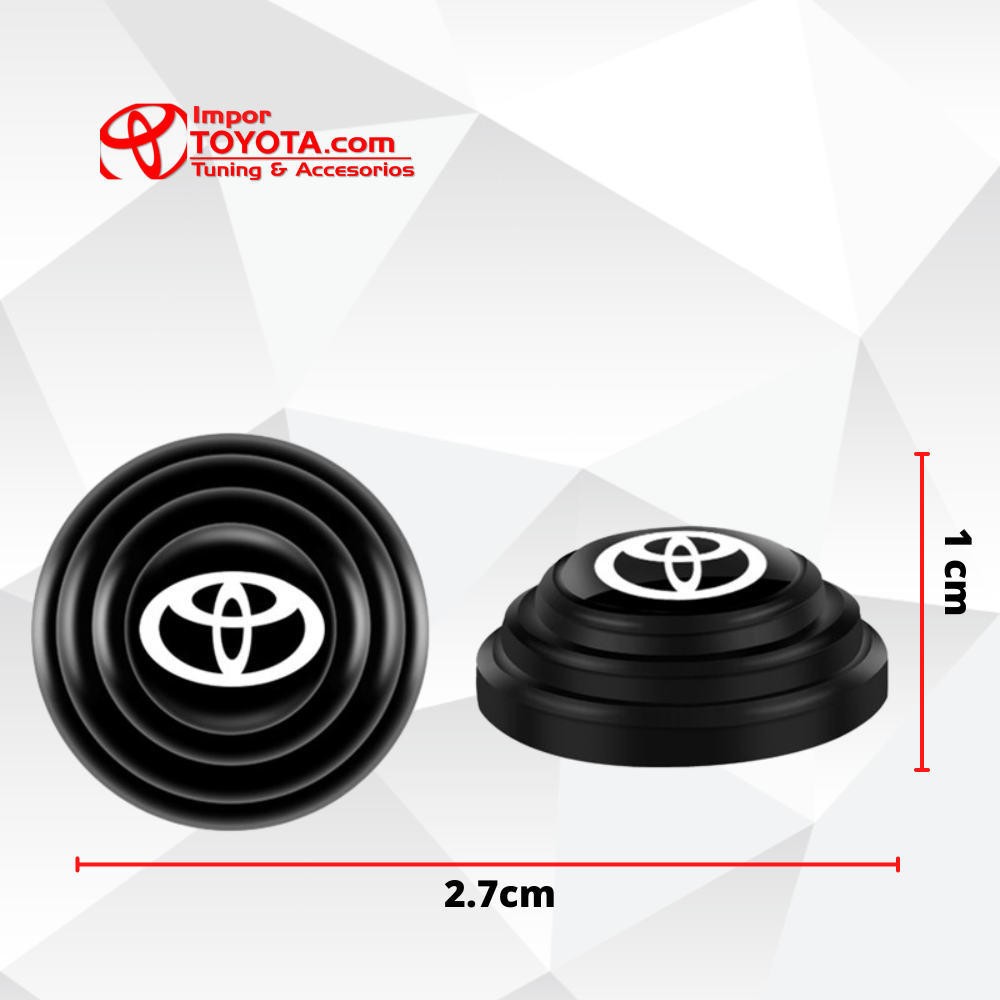 Amortiguadores para puertas con logo de Toyota