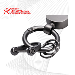 LLavero Toyota Tipo Cuero 9