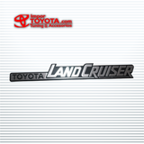 Letras Emblema Toyota Land Cruiser Alto Relieve Cromado - Importoyota Colombia