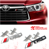 Emblema Bandera TRD Para Persianas Metalica Toyota - Importoyota Colombia