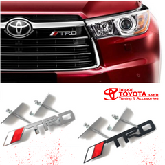 Emblema Bandera TRD Para Persianas Metálica