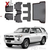 Tapete termoformado Toyota 4Runner 1+2+3 Fila + Baul 2015/2024
