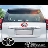Emblema logo Toyota Prado TX-TXL Baul 2014/2024 - Importoyota Colombia