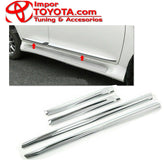 Bisel Protector de Puerta Cromo Toyota Prado