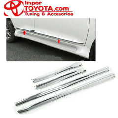 Bisel Protector de Puerta Cromo Toyota Prado