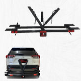 Portabicicletas para tiro de arrastre