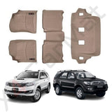 Tapete termoformado Toyota Fortuner 1+2+3 Fila 2008/2017 - Importoyota Colombia