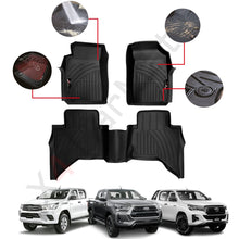 Load image into Gallery viewer, Tapete termoformado Toyota Hilux Revo/Rocco 2016 / 2024+