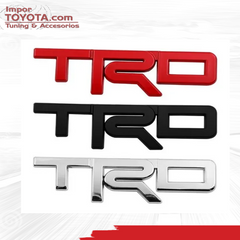 Emblema TRD Metalico en Alto Relieve
