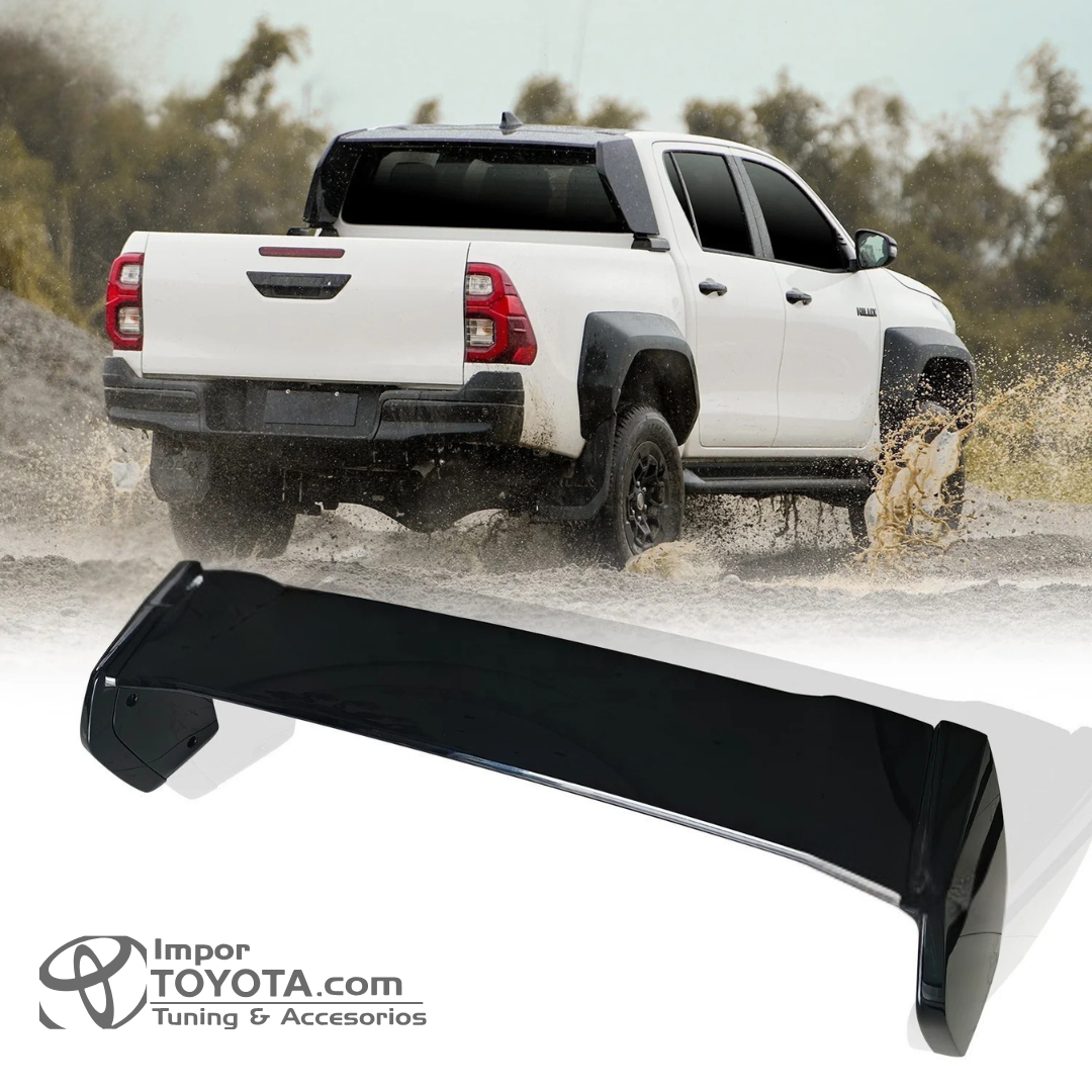 Spoiler para Toyota Hilux Revo/Rocco 2016-2025+