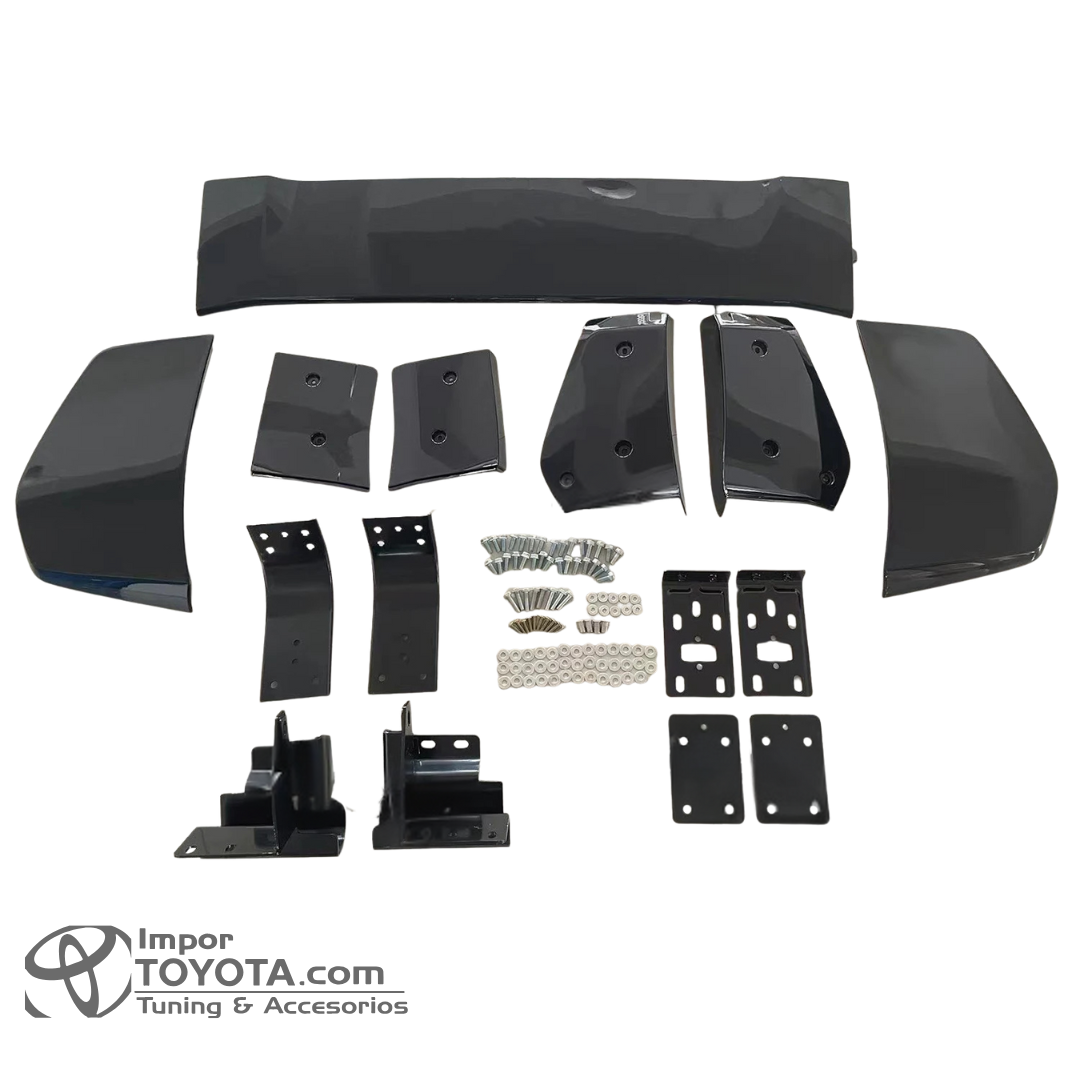 Spoiler para Toyota Hilux Revo/Rocco 2016-2025+
