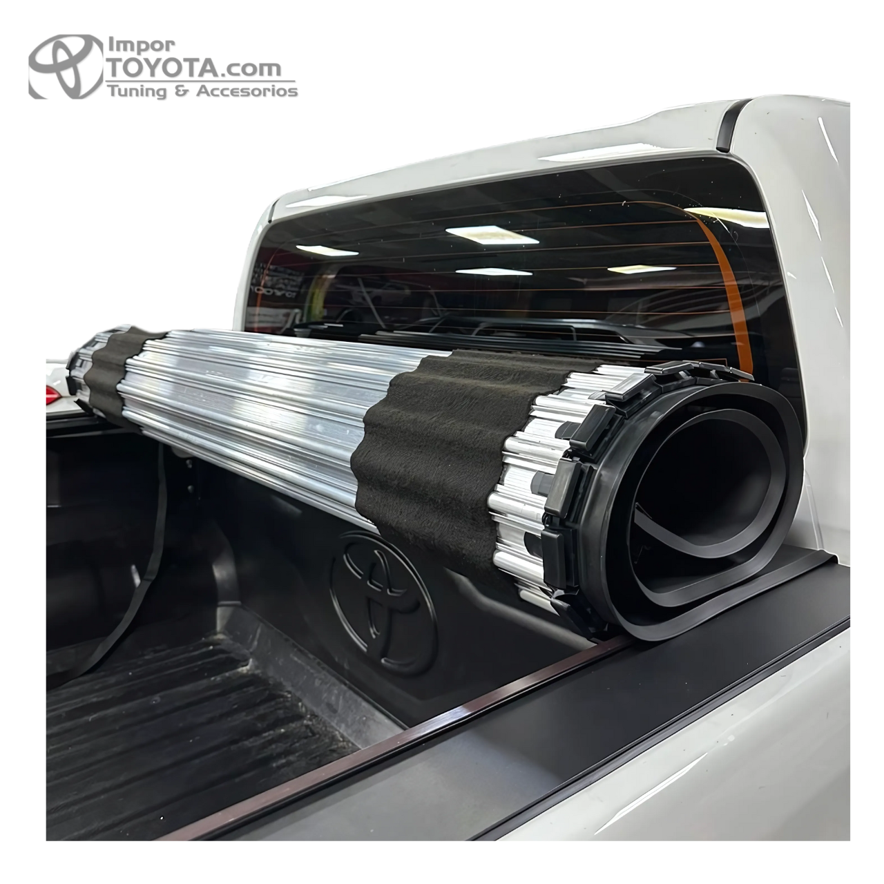 Carpa Plana Enrollable alta resistencia para Hilux, Vigo / Revo