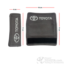 Load image into Gallery viewer, Funda protectora de manijas de techo Logo Toyota set x 2 unidades