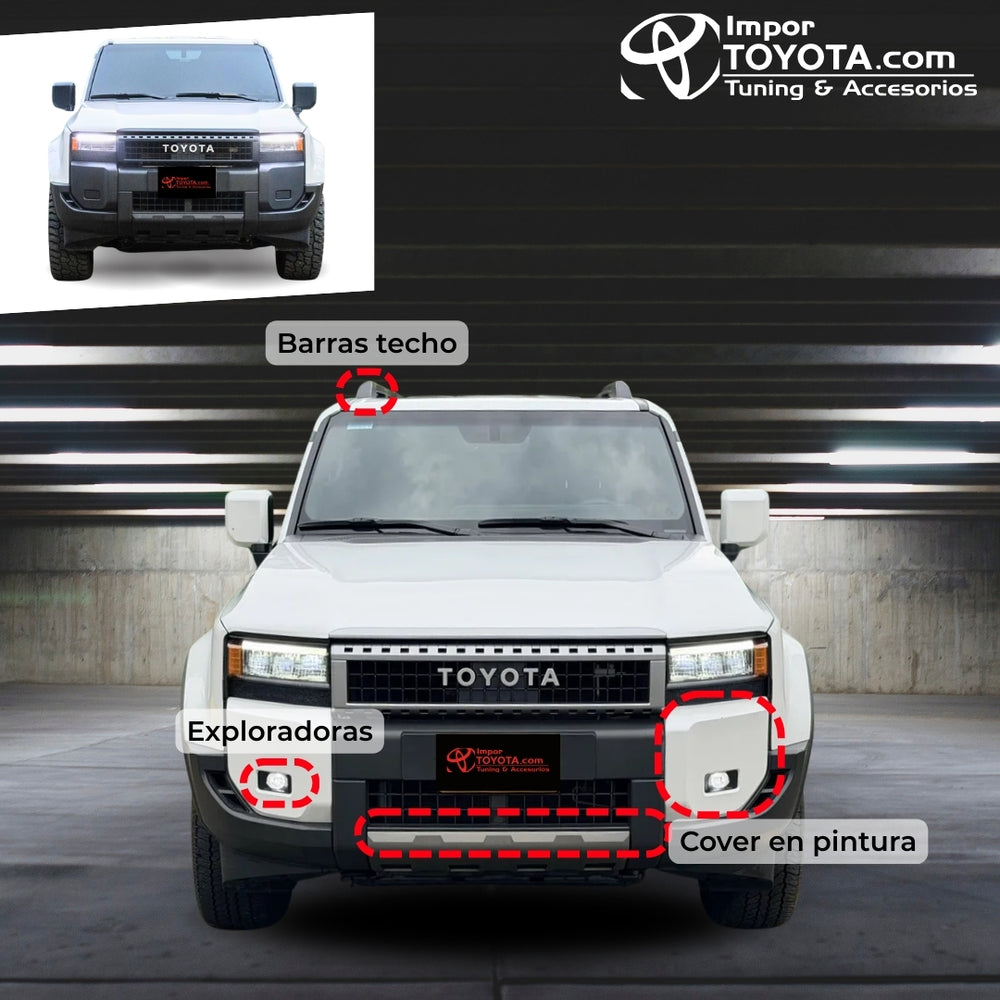 KIT TX a TXL Toyota Prado LC250 2025/2026+ - vista 3 - Importoyota Colombia