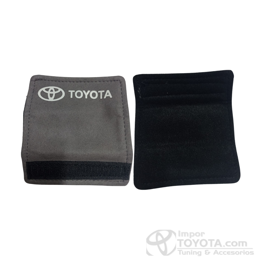 Funda protectora de manijas de techo Logo Toyota set x 2 unidades