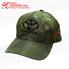 Gorra con logos Toyota