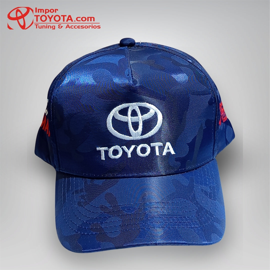 Gorra con logos Toyota