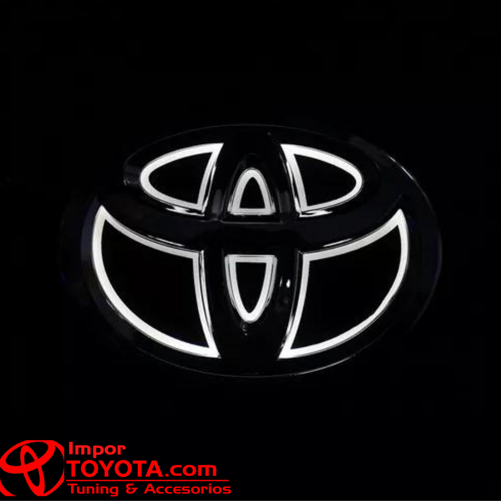 Emblema TOYOTA para persiana con LED