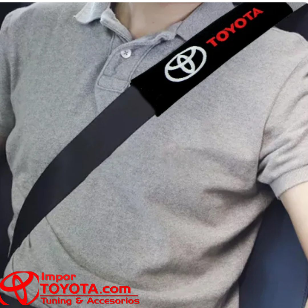 Funda Protectora Para Cinturón de seguridad Logo Toyota