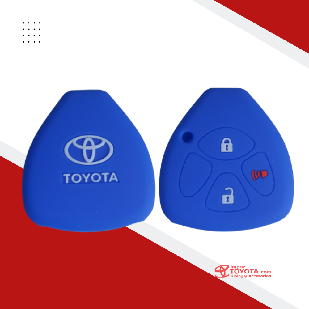 Funda de silicona para llave de Toyota tipo gen 1